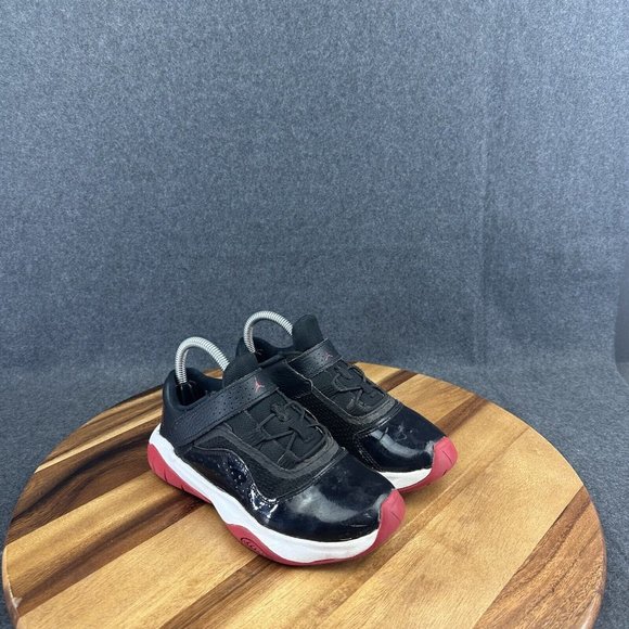 Nike Air Jordan 11 Comfort Boys Sz 13.5C Black Athletic Shoe Sneakers CZ0905-005 - Picture 2 of 11